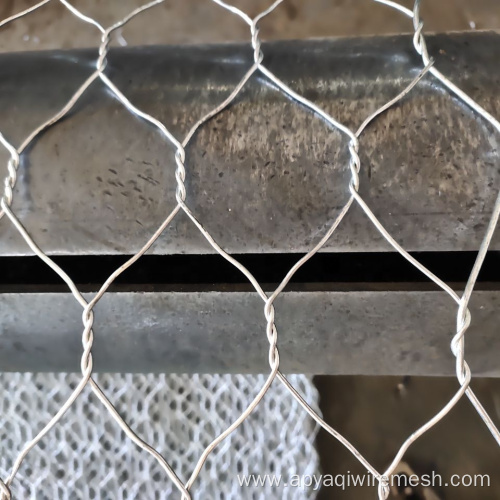 twisted hexagonal gabion box gabion basket Retaining Wall